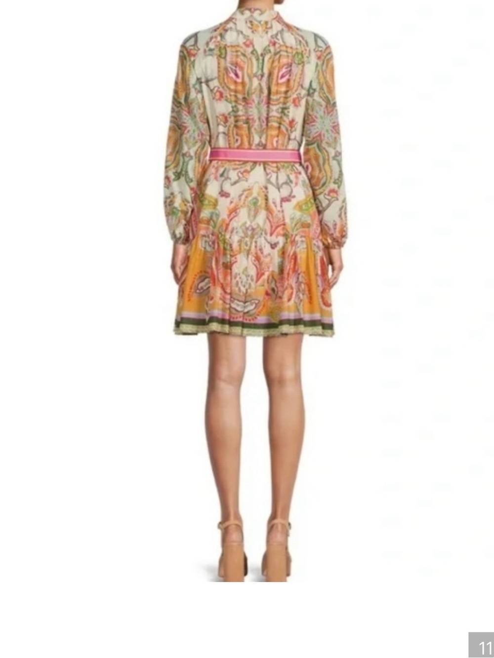 Antonio Melani Brynn Pink printed mini dress Size 6 - Picture 9 of 14